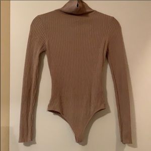 Turtle neck bodysuit